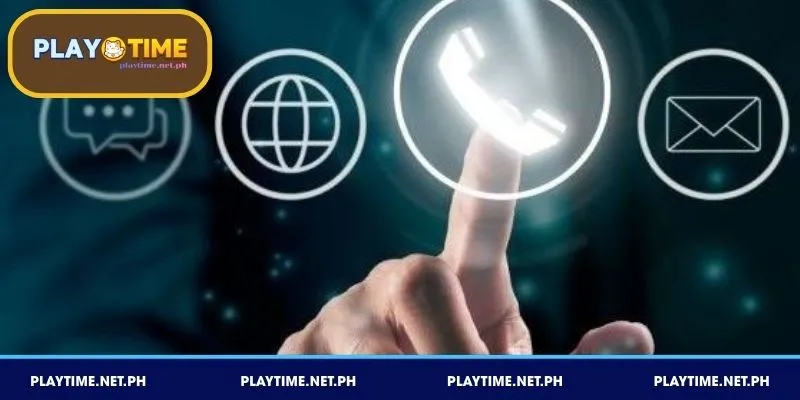 Iba't ibang channels para Makipag ugnayan sa PLAYTIME gamit ang mobile phone