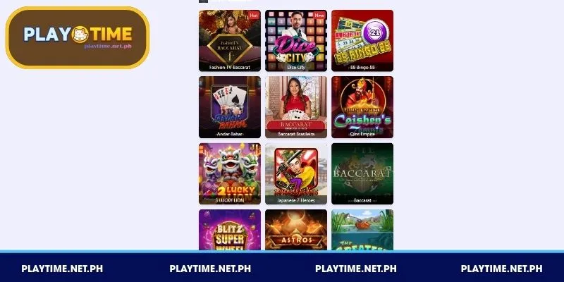 Live Casino ng PLAYTIME para sa pinakamabilis na payout